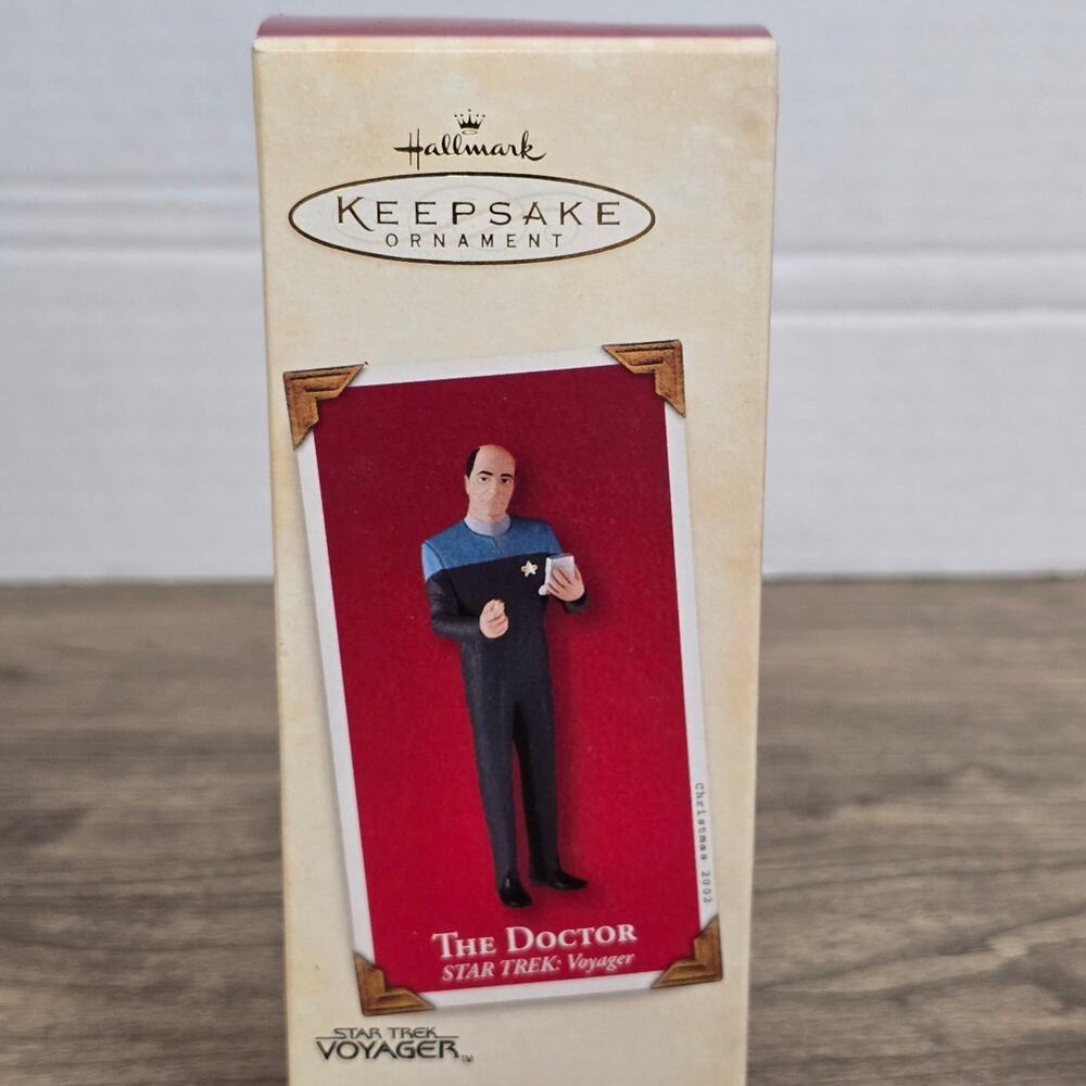 Hallmark Star Trek Voyager The Doctor Keepsake Ornament